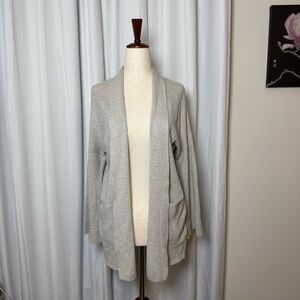 Wilfred Open Front Cardigan Silk Cotton Cashmere Blend Women’s Small